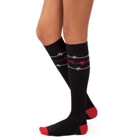ekg compression sock