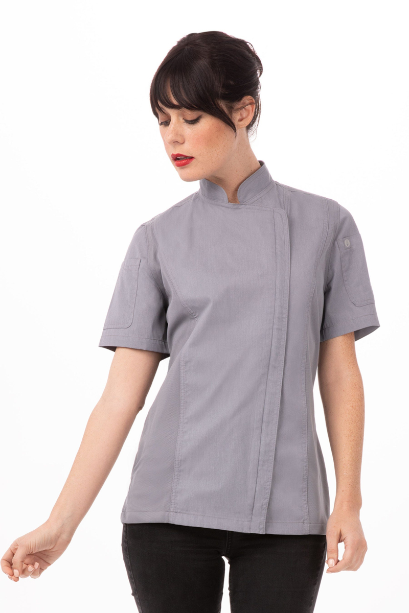BCWSZ006 WOMENS CHEF COAT
