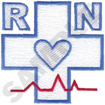 rn embroidery design