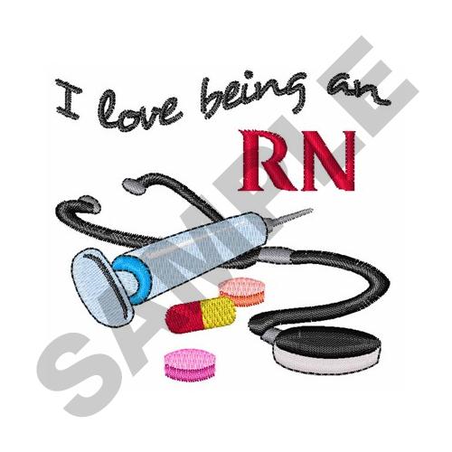 rn embroidery design