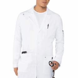 his everyday lab coat