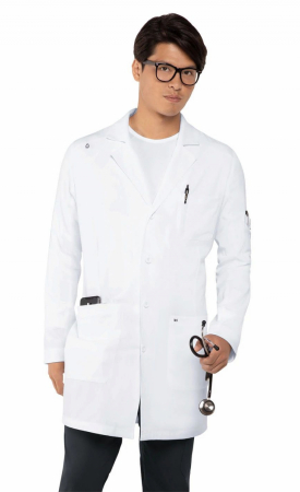 his everyday lab coat