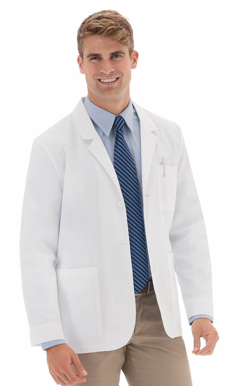 739 mens consultation lab coat