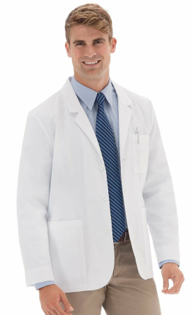 739 mens consultation lab coat