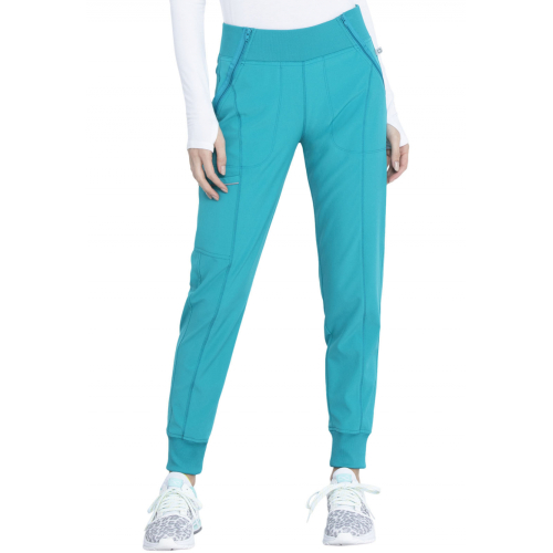 Scrub Pants - Cherokee Infinity Women's Mid Rise Jogger - Hunter